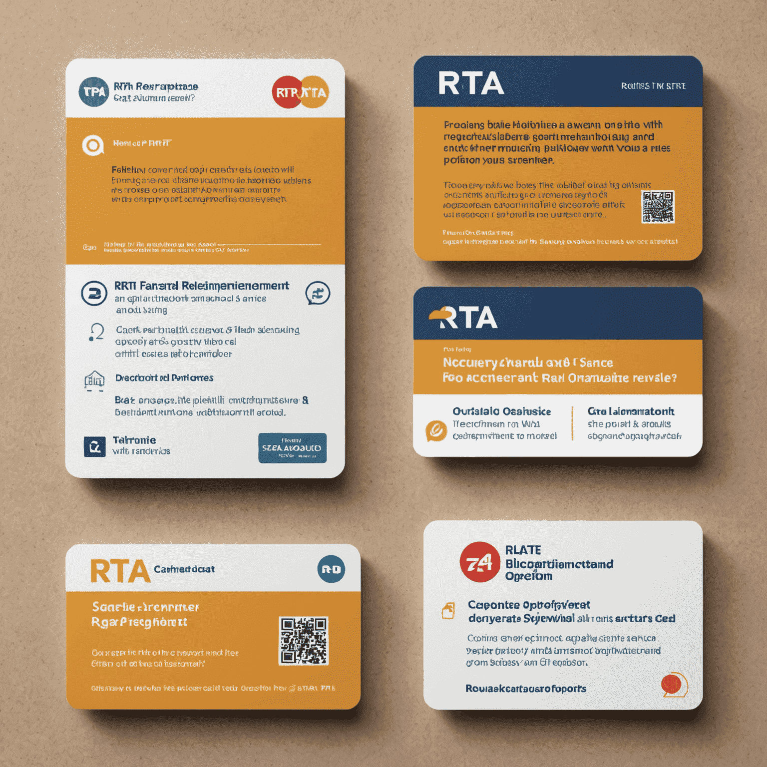 A collage of frequently asked questions about RTA card replenishment, with icons representing online and in-person options.